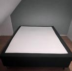 Boxspring 160x200 Tyssa Plus C60KS zwart van Jysk, Ophalen, Gebruikt, Zwart, Tweepersoons