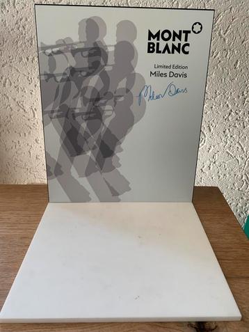 MontBlanc Miles Davis Limited Edition display beschikbaar voor biedingen