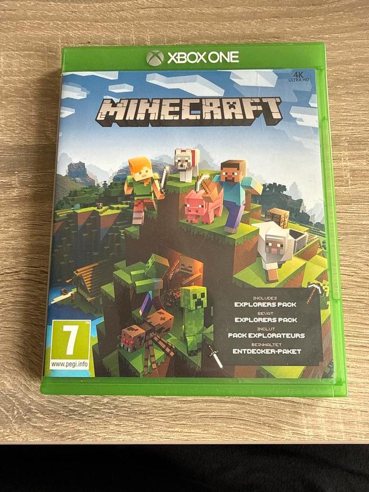 Minecraft Xbox One - Avontuurlijk Spel!, Spelcomputers en Games, Games | Xbox One, Zo goed als nieuw, Avontuur en Actie, 1 speler