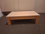 Stevige massieve lage salontafel (85x50x26,5), Ophalen, 50 tot 100 cm, 50 tot 100 cm, Zo goed als nieuw