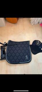 Eskadron set donkerblauw, Dieren en Toebehoren, Paarden en Pony's | Dekens en Dekjes, Ophalen of Verzenden, Zo goed als nieuw