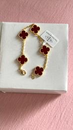 VAN CLEEF ARMBAND, Sieraden, Tassen en Uiterlijk, Armbanden, Ophalen of Verzenden, Nieuw, Rood, Goud