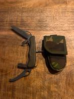 Origineel Victorinox Defensie Zakmes + Camouflage Etui, Ophalen of Verzenden, Landmacht, Nederland, Mes of Dolk