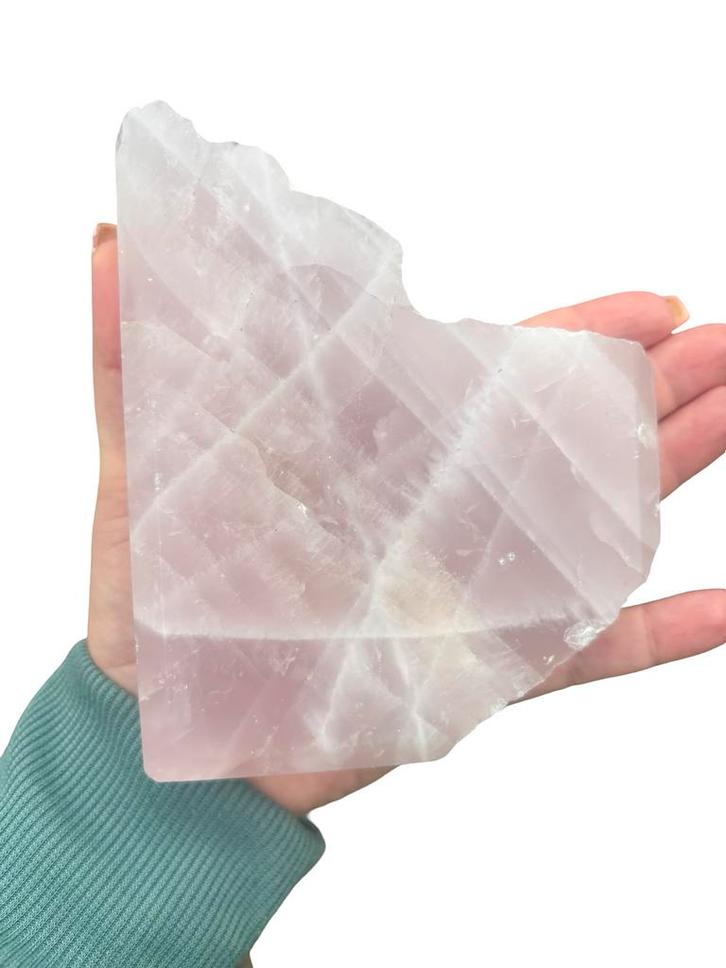 Rozenkwarts Edelsteen - 730 Gram, Verzamelen, Mineralen en Fossielen, Mineraal, Ophalen of Verzenden