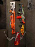 Nerf Pistolen Set - Raptorstrike, Nitron, Thunderbow, Verzenden, Gebruikt, Jongen of Meisje