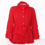Mooie Rode LIV Vintage Dames Jas (Maat 42) - 76 € 35,-, Kleding | Dames, Jassen | Winter, Maat 42/44 (L), Ophalen of Verzenden