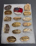 Set van 15 Sovjet Speldjes – INF-verdrag & Kernwapenontmante, Verzamelen, Speldjes, Pins en Buttons, Ophalen of Verzenden, Zo goed als nieuw
