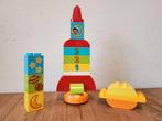 Duplo 10815 - Mijn eerste raket - incl bouwkaarten, Ophalen of Verzenden, Gebruikt, Duplo