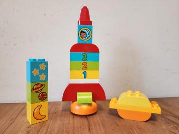 Duplo 10815 - Mijn eerste raket - incl bouwkaarten  beschikbaar voor biedingen
