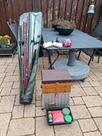 Complete visuitrusting / veel visspullen, Watersport en Boten, Hengelsport | Algemeen, Ophalen, Gebruikt, Overige typen