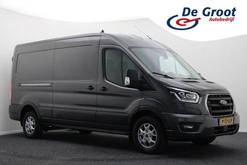 Ford Transit 350 2.0 TDCI L3H2 Limited 3-Zits, Airco, Camera, Auto's, Bestelauto's, Bedrijf, Te koop, ABS, Achteruitrijcamera
