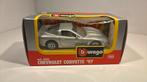 Chevrolet Corvette 1997 Bburago 1.43, Hobby en Vrije tijd, Modelauto's | 1:43, Overige merken, Auto, Ophalen of Verzenden, A