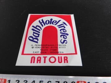 sticker bath hotel tretes east java indonesia natour beschikbaar voor biedingen