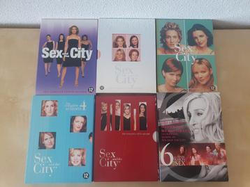 Sex and the City, complete serie op DVD, Seizoen 1 t/0m 6 beschikbaar voor biedingen