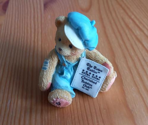 Cherished Teddies CT001 Cub E. Bear, Verzamelen, Beren en Cherished Teddies, Zo goed als nieuw, Beeldje, Cherished Teddies, Ophalen of Verzenden