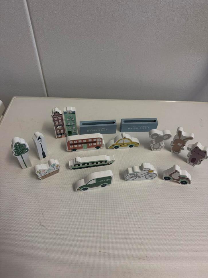 Little Dutch houten speelgoed 14 delen, Kinderen en Baby's, Speelgoed | Houten speelgoed, Zo goed als nieuw, Overige typen, Ophalen of Verzenden