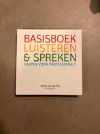 Basisboek Luisteren & Spreken - Harry van de Pol, Ophalen of Verzenden, Zo goed als nieuw