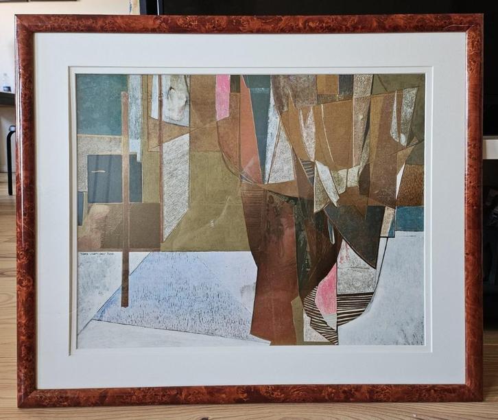 schilderij Isa van der Zee, Antiek en Kunst, Kunst | Schilderijen | Abstract, Ophalen