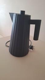 Alessi Plisse Waterkoker 1,7L Zwart, 1 tot 2 liter, Ophalen of Verzenden, Zo goed als nieuw