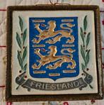 De Porceleyne Fles Delft Cloisonne Tegel provincie Friesland, Ophalen of Verzenden