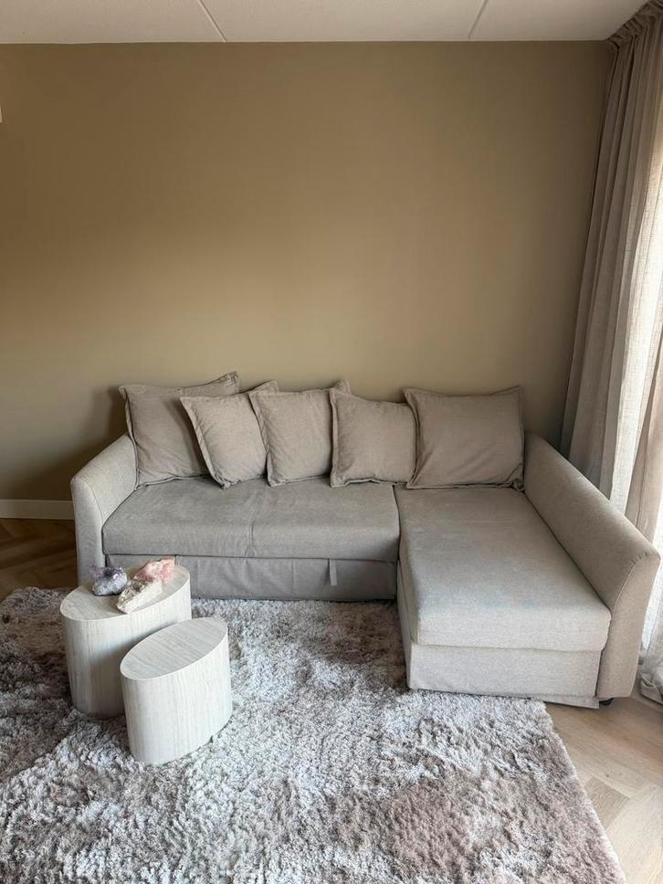 IKEA Holmsund Hoek Slaapbank -, Huis en Inrichting, Banken | Complete zithoeken, Zo goed als nieuw, Ophalen