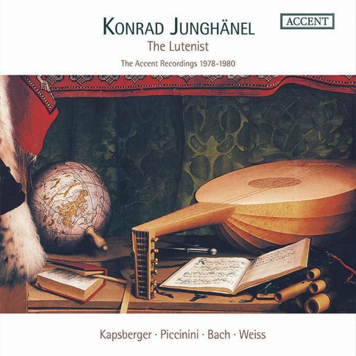 NIEUW 3CD Konrad Junghanel, The Lutenist (Accent), Cd's en Dvd's, Cd's | Klassiek, Nieuw in verpakking, Kamermuziek, Barok, Boxset