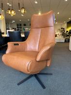 Relaxfauteuil Twice TW-145 Leder Oasis, Verzenden, Nieuw, 75 tot 100 cm, Metaal