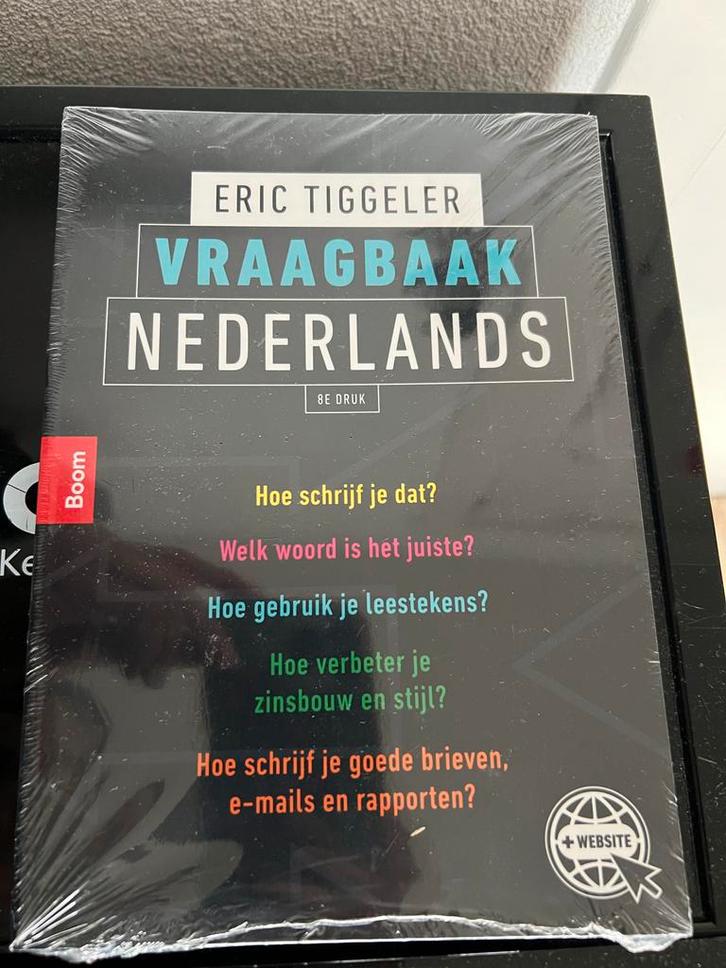 Vraagbaak Nederlands - Eric Tiggeler (Nieuw), Boeken, Studieboeken en Cursussen, Nieuw, Niet van toepassing, Alpha, Ophalen of Verzenden