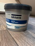 Sikkens Alpha Prof Mat - 10L - Grijze Verf - Nieuw!, Doe-het-zelf en Verbouw, Verf, Beits en Lak, Ophalen, Nieuw, Verf, 10 tot 15 liter