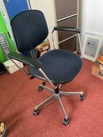Bureaustoel, Huis en Inrichting, Bureaustoelen, Ophalen, Gebruikt, Blauw, Bureaustoel
