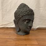 Boeddha hoofd 30 cm - handgemaakt - lavasteen - TTM Wonen, Tuin en Terras, Tuinbeelden, Nieuw, Steen, Boeddhabeeld, Ophalen
