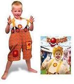 Dobus Clown verkleedpak mt 92 / 116, Ophalen of Verzenden, Nieuw, 110 t/m 116, Jongen