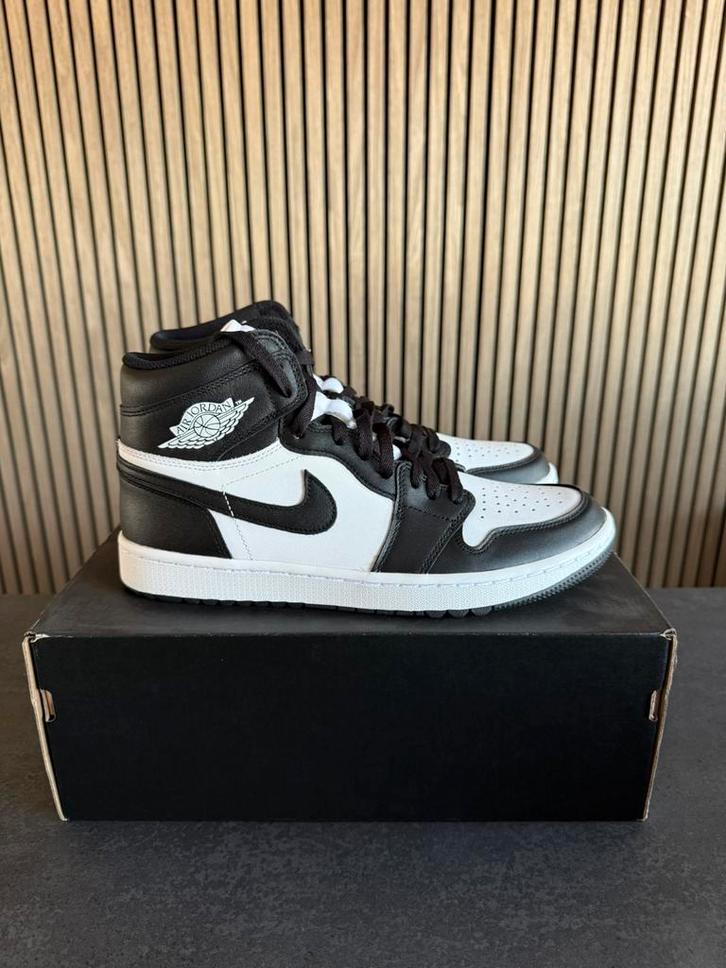 Nike Air Jordan 1 High Golf Black White - Maat 44, Kleding | Heren, Schoenen, Nieuw, Sneakers of Gympen, Zwart, Ophalen of Verzenden
