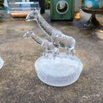 Glazen kristal dieren beeldjes, Ophalen of Verzenden, Zo goed als nieuw, Dier