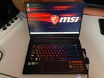 MSI GS65 Stealth 8SF, 2 tot 3 Ghz, Intel® Core™ i7 , Zo goed als nieuw, Gaming