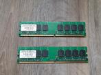 2GB en 1GB DDR2-800 ram geheugen, Computers en Software, RAM geheugen, Gebruikt, Ophalen of Verzenden, DDR2, Desktop