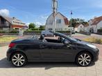 Peugeot 207 1.6 16V Turbo Cabrio alle extra’s!!!, Voorwielaandrijving, 74 €/maand, Zwart, Cabriolet