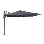 Stijlvolle en luxe zweefparasol incl. parasolvoet op wielen, Tuin en Terras, Parasols, Ophalen, Gebruikt, Zweefparasol, 3 tot 4 meter