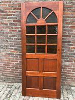 Opdek deur, Doe-het-zelf en Verbouw, Deuren en Horren, Ophalen, 80 tot 100 cm, Binnendeur, Glas
