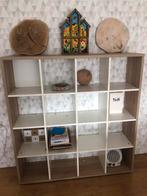 Prachtige kast, wit en houtkkeur, Huis en Inrichting, Kasten | Wandmeubels, Ophalen, Zo goed als nieuw, Minder dan 150 cm, Minder dan 100 cm