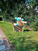 Houten kinderwagen + geboortebord (TE HUUR), Ophalen, Gebruikt, Geboorte of Huwelijk