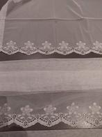 Vintage Gordijn/ vitrage, Ophalen of Verzenden, Zo goed als nieuw, 200 cm of meer, 200 cm of meer