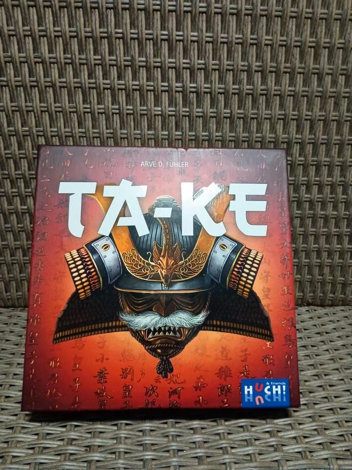 Ta-Ke Bordspel - Strategisch Samurai Spel, Hobby en Vrije tijd, Gezelschapsspellen | Bordspellen, Gebruikt, Drie of vier spelers
