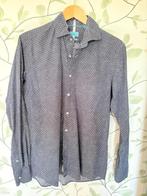 British Indigo blauw overhemd maat 40, Blauw, Zo goed als nieuw, British Indigo, Halswijdte 39/40 (M)