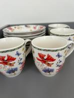 JBS Schaaltjes en mokken Wild garden, Huis en Inrichting, Keuken | Servies, Ophalen of Verzenden, Zo goed als nieuw, Overige stijlen