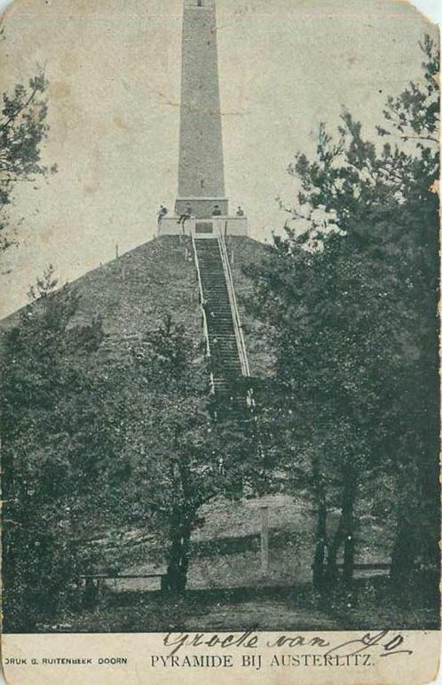 (377-555-015) Austerlitz Pyramide, Verzamelen, Ansichtkaarten | Nederland, Utrecht, Verzenden