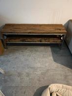 Sleeperwood TV Meubel  met glas plaat - Stoer en Uniek, Ophalen of Verzenden, Gebruikt