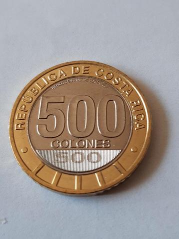 500 colones 2023 Costa rica unc kk f.19.5 beschikbaar voor biedingen