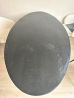 Zwarte mangohout eettafel, Ophalen, 50 tot 100 cm, Zo goed als nieuw, 150 tot 200 cm