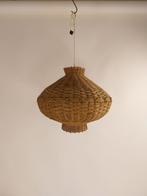 Vintage rotan hanglamp, Ophalen, Zo goed als nieuw, Minder dan 50 cm